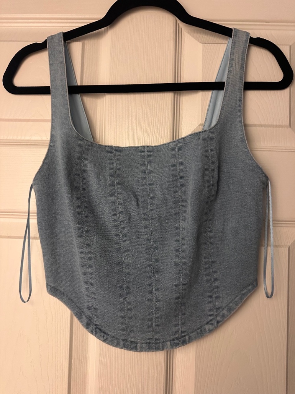 Denim top
